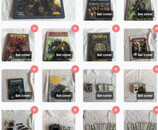 Warhammer Books and gaming accessories