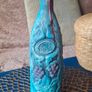 Hand Painted 3D Grape Bottle Decor Image 3
