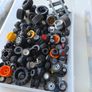 box of lego wheels Image 4