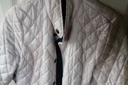 ladies pale pink quilted jacket