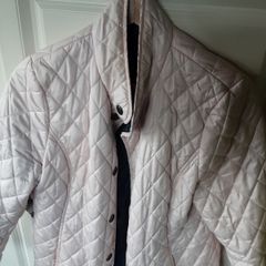 ladies pale pink quilted jacket