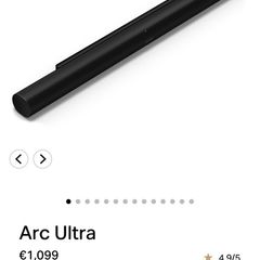 Sonos Arc Ultra Brand New Sealed Black
