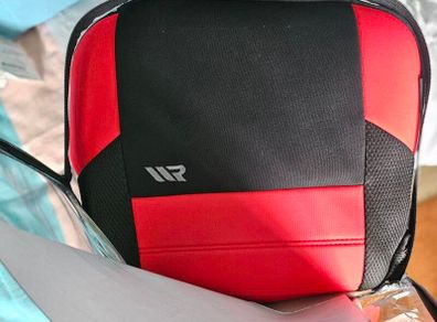 NEW Ripspeed Full Set Seat Covers - Motorsport Red/Black (Unopened)