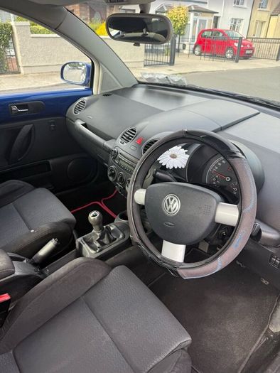Blue Volkswagen Beetle