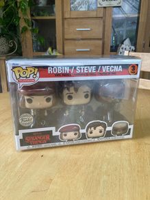 Stranger Things Robin Steve Vecna Funko Pop 3 Pack - New