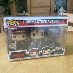 Stranger Things Robin Steve Vecna Funko Pop 3 Pack - New