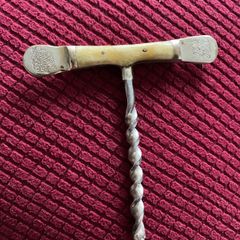Antique Metal & Bone Corkscrew