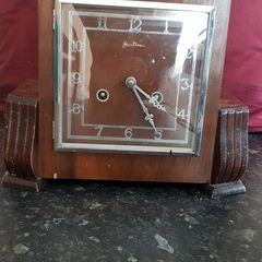 Bentima art deco mantle clock