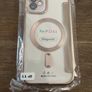 iPhone 11 golden Luxury Transparent Flip Leather Wallet Magnetic Phone Case For iPhone Image 2