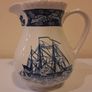 SALE! Small Blue and White WEDGWOOD Friendship Salem Milk / Cream / Water Jug Image 9