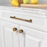 10 Pack Antique Brass Cabinet Pulls 5 Inch(128mm) Hole Centers Kitchen Cabinet Handles Solid Zinc Alloy Cabinet Hardware Drawer Pulls Image 3