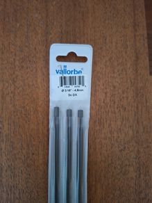3 x 3/16 (4.8mm) Files