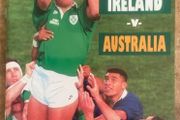 Very Rare 1996 Ireland v Australia - November International Programme