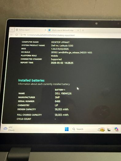Dell Latitude 5330 2in1 Laptop i5/8GB/256SSD/FHD