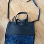 Navy Designer Inspired Bag Image 2