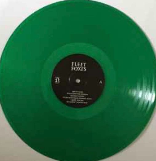 FLEET FOXES Limited Edition original double green vinyl record in nm Cindy