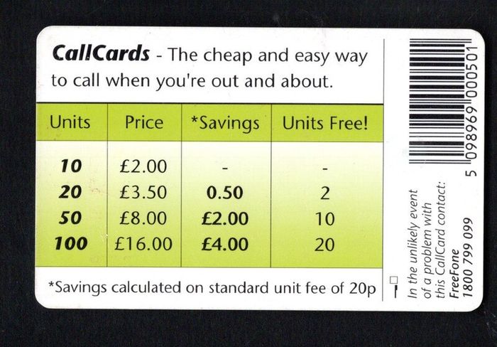 1996 Ireland 50 unit Irish Culture Science (Gemplus) Call Card used. Telecom Eireann Card Number 1143