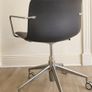 Vintage Office Chair Leather Designer Italian by Arper Image 2