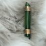 New Zealand Nephrite Jade and 9K Gold brooch Image 2