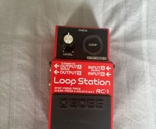 Boss Rc1 loop pedal