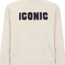 Mint Velvet Cream Slogan Sweatshirt Image 2