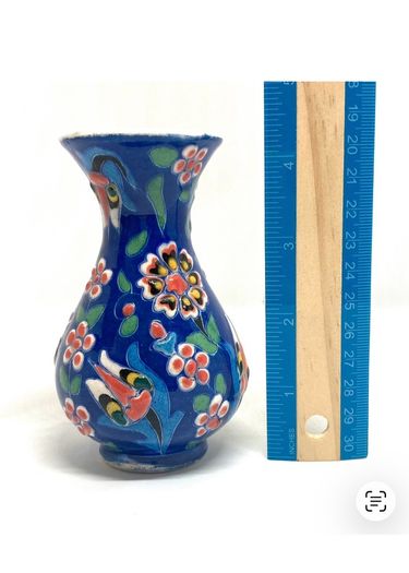 Turkish Ceramic Bud Vase