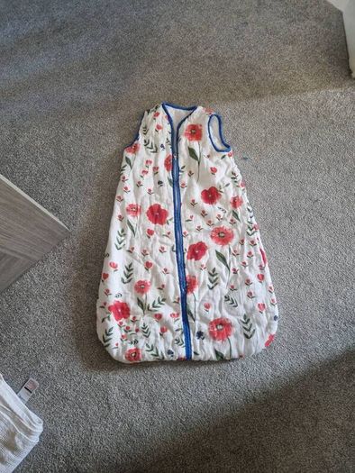 sleep sacks 2.5 tog 0 to 6 months and flower one 6-12m