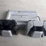 PS5 Original Disc Edition + 2 Controllers (White & Green Camo) Image 4