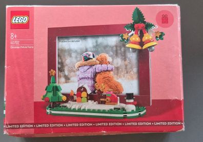 LEGO 40702 Christmas Picture Frame Limited Edition - Open Box / Sealed Bags Inside.