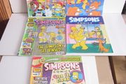 Five Simpsons Comics Published by Bongo Comics