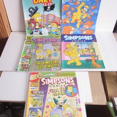 Five Simpsons Comics Published by Bongo Comics