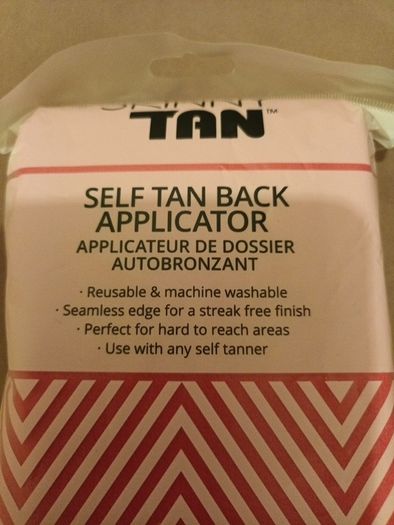 Self Tan applicator for backs