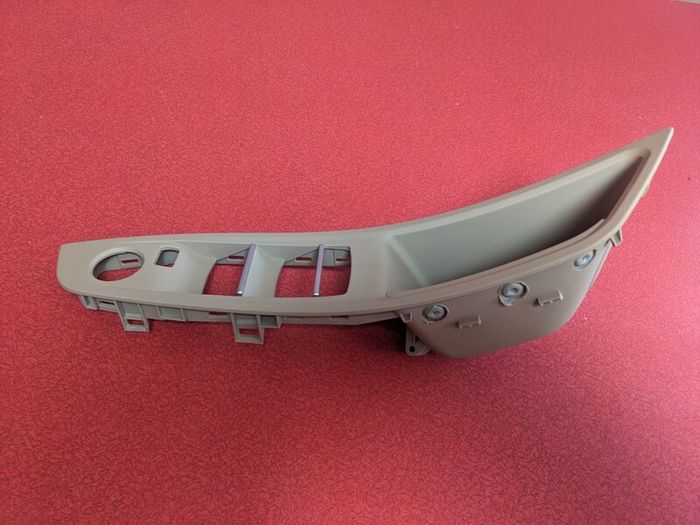 BMW 5 series f10 RHD beige interior door handle trim