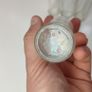 280 - Set of 4 Vintage Small Size Vodka Whiskey Gin Clear Glass Decorative Collectible Display Bottle Image 3