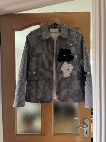 Ladies Auantagarde Patchwork quilted trendy jacket 12 size