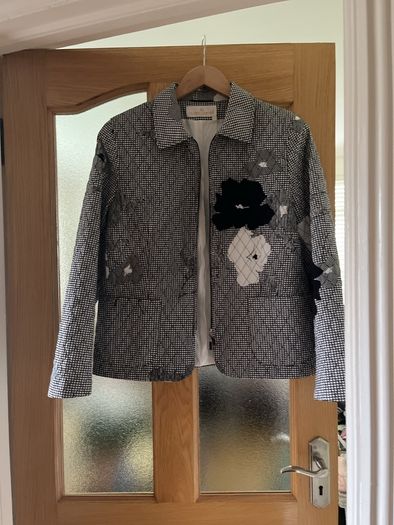 Ladies Auantagarde Patchwork quilted trendy jacket 12 size