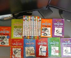 diary of a wimpy kid books
