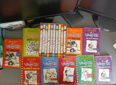 diary of a wimpy kid books