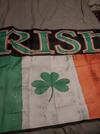 Katie Taylor 5x3 ft ireland flag for the fight