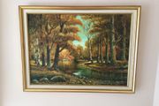 Art - Vintage Oil on Canvas,  ( J. Smyth)
