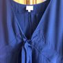 whistles Blue silk dress size 10 includes postage Image 2
