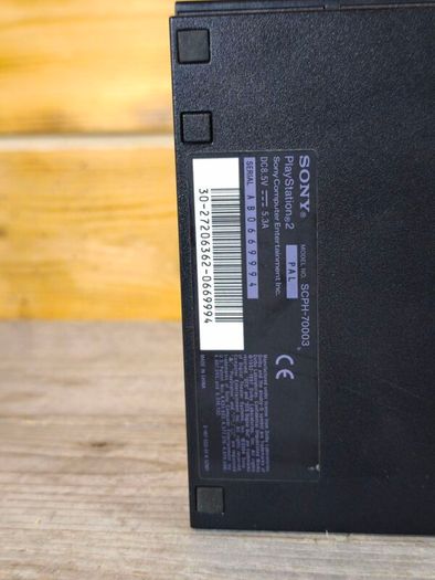 playstation 2 slim scph-70003 in original box with manuals