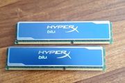 Kingston Hyper Blue 2x4 Gb, Ddr3, 1333 Mhz
