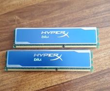 Kingston Hyper Blue 2x4 Gb, Ddr3, 1333 Mhz