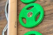 brand new olympic weight liting set