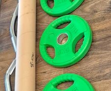 brand new olympic weight liting set