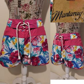 Mantaray Floral Board Shorts, New With Tags