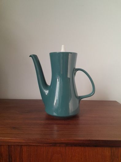 Vintage Poole Twin Tone Coffee Pot