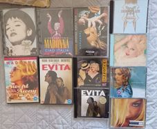 Madonna Dvd + Cd Bundle Collection 80's 90's Live Pop Music And Movies