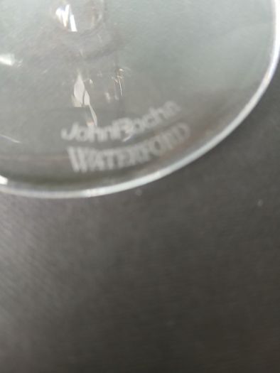 John Rocha Geo Waterford Crystal Red Wine Glasses
